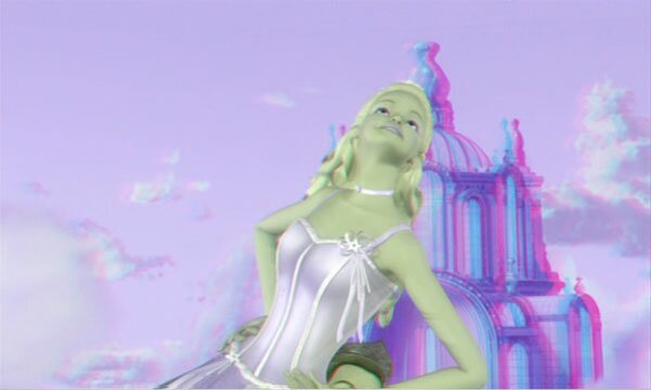 Barbie in the ice skating finale