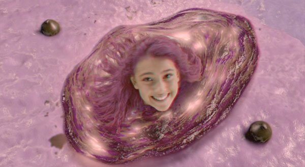 Lavagirl melted into hot lava, still from The Adventures of Sharkboy and Lavagirl 3-D Lavagirl melted into hot lava, still from The Adventures of Sharkboy and Lavagirl 3-D